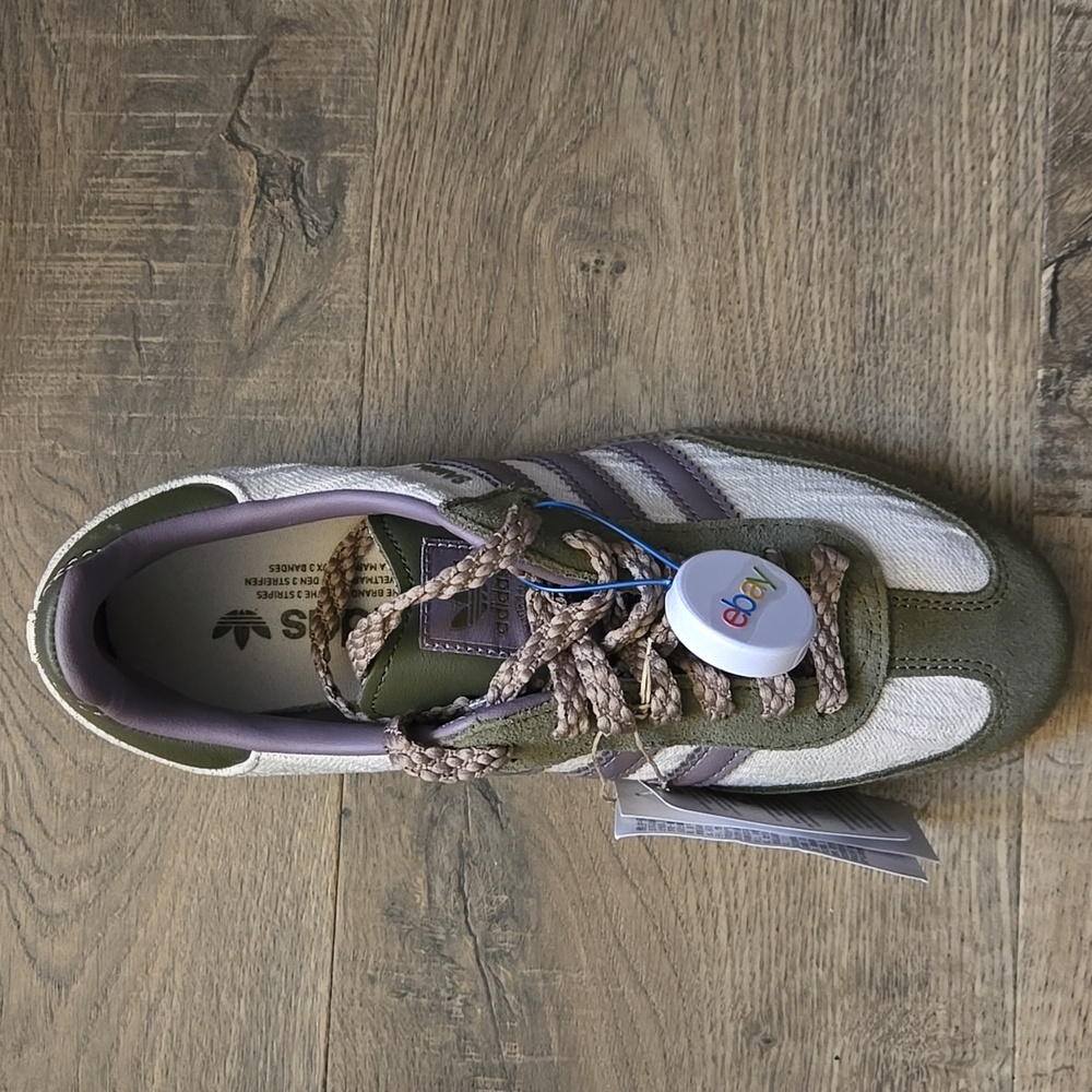 Adidas Samba OG Legacy Purple Olive Strata Womens 7.5 Mens 6.5 NEW IN BOX - Picture 7 of 10
